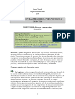 Género y memorias: dos conceptos emergentes