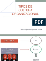 Tipos Cultura Organizacional