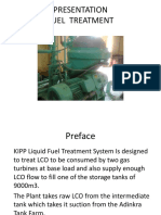 Fuel Treatment Plant Training