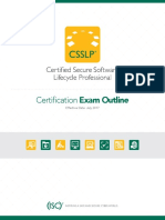 CSSLP Exam Outline