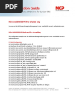 Juniper Config Guide AGGRESSIVE PSK