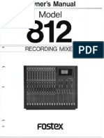 812 Owners Manual PDF