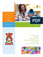 Therapeutic Resource Handbook Child Life