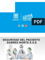 Induccion de Seguridad Del Paciente Subred Norte 2017