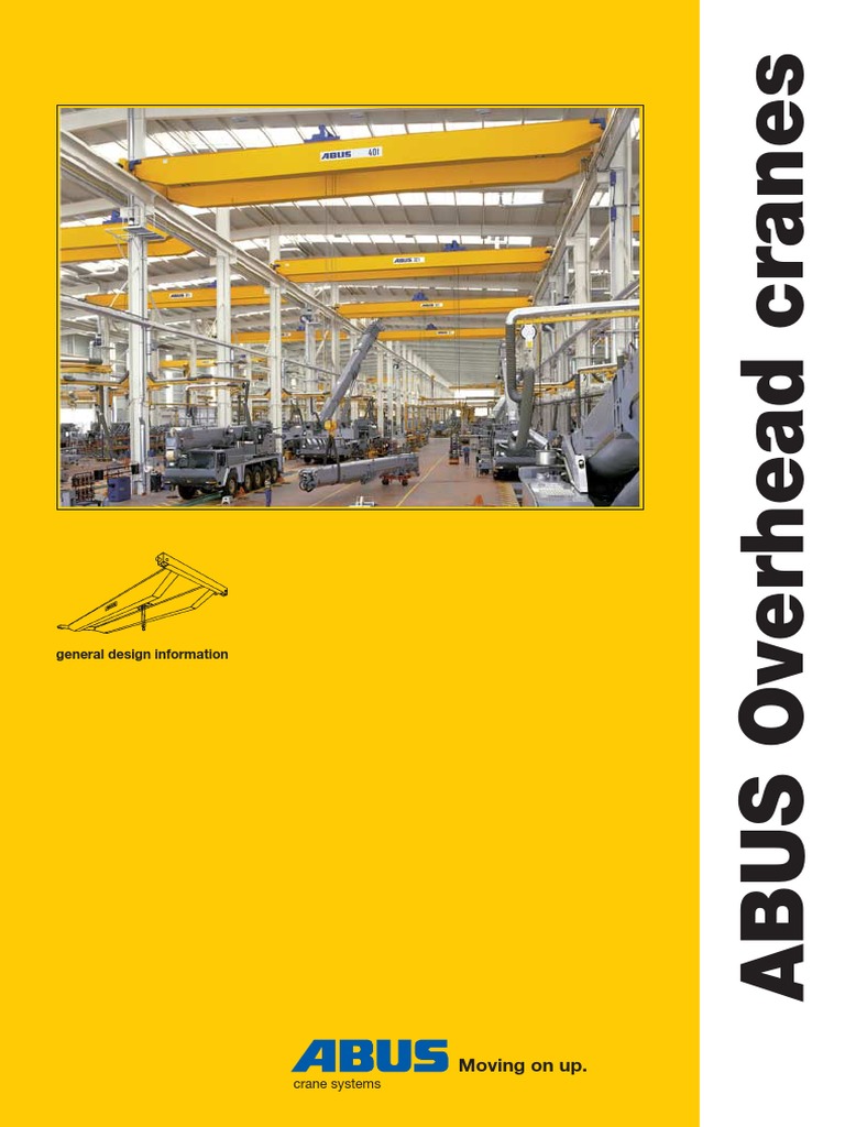 Overhead Crane PDF | PDF | Crane (Machine) | Equipment