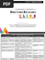 Perfil, Currícula y Bibliografía CLiDE PDF