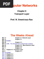 Computer Networks: Transport Layer Prof. M. Sreenivasa Rao