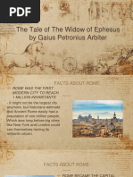 The Tale of The Widow of Ephesus