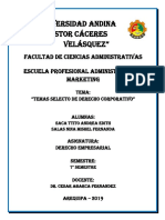 Temas Selectos de Derecho Corporativo PDF