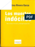 Rivera Garza Los Muertos Indóciles PDF