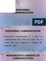 Nonverbal Communication