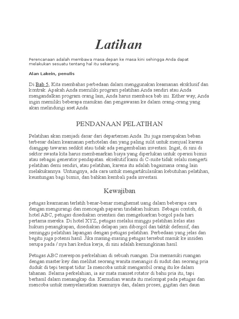 Hospitality Tugas Bu Ayu Pdf
