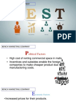 PEST Analysis Bench