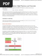 Web Form Validation - Best Practices and Tutorials