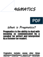 PRAGMATICS