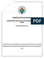 Panduan Pelaksanaan Monitoring Perkembangan Desa Rev 2