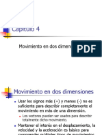 Capítulo 4 - Movimiento en Dos Dimensiones