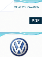 Just in Time at Volkswagen