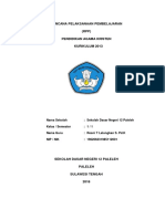 Rencana Pelaksanaan Pembelajaran SD Kelas 1