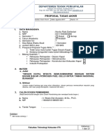 Form TA-01 Proposal TA BUNAKEN