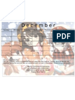 Shikon December 2010 Calendar