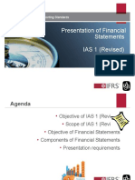 IAS 1 Presentation of Financial Statements (Revised)