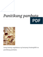 Panitikang Pambata