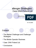 DNA Finland's Challenger Strategy