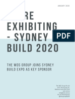 We're Exhibiting - The WDS Group - Sydney Build Expo 2020