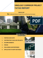 Status Report: MD 355/I-270 Technology Corridor Project
