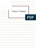 1 Samuel - Cartea Intreaga + Cuprins PDF