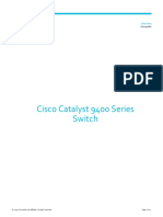 Cisco Catalyst 9400 Series Switch