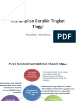 Ketrampilan Berpikir Tingkat Tinggi