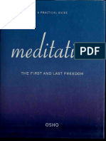 Meditation - The First and Last Freedom