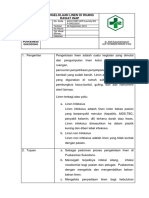 SOP Pengelolaan Linen Di Rawat Inap