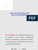 8 Balance de Masa Con Reaccion Quimica