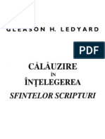 Calauzire in Intelegerea Sfintelor Scripturi