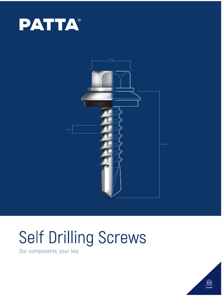 PATTA Self Drilling Screws Cat2018 PDF Screw Framing (Construction)