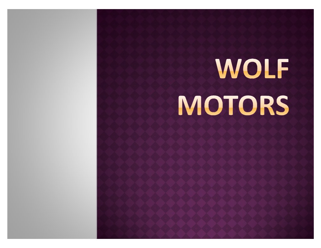 Wolf Motors