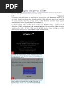How To Create Your Own Private Cloud?: Let's Implement