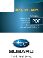 Subaru-Think. Feel. Drive.: Group: 01