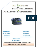 Report on Amaron Batteries Ltd.