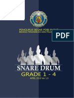 Materi Pelatihan PB Pdbi Snare Drum PDF