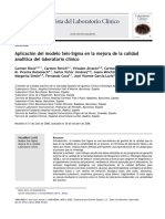 Aplicacio N Del Modelo Seis-Sigma en La Mejora de La Calidad PDF