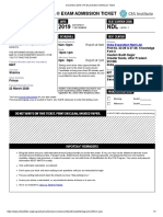 December 2019 CFA Examination Admission Ticket-Edited PDF