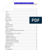 Contents Table Peanut Butter Manufacturing Business Plan PDF