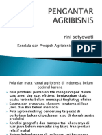 Materi 14. Kendala Dan Prospek Agribisnis Di Indonesia