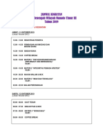 JADWAL KEGIATAN LKPG-M Wil