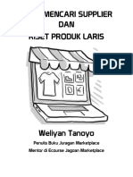 Riset Supplier Dan Produk Laris PDF