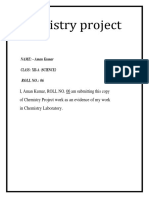 Chemistry Project (Aman) PDF